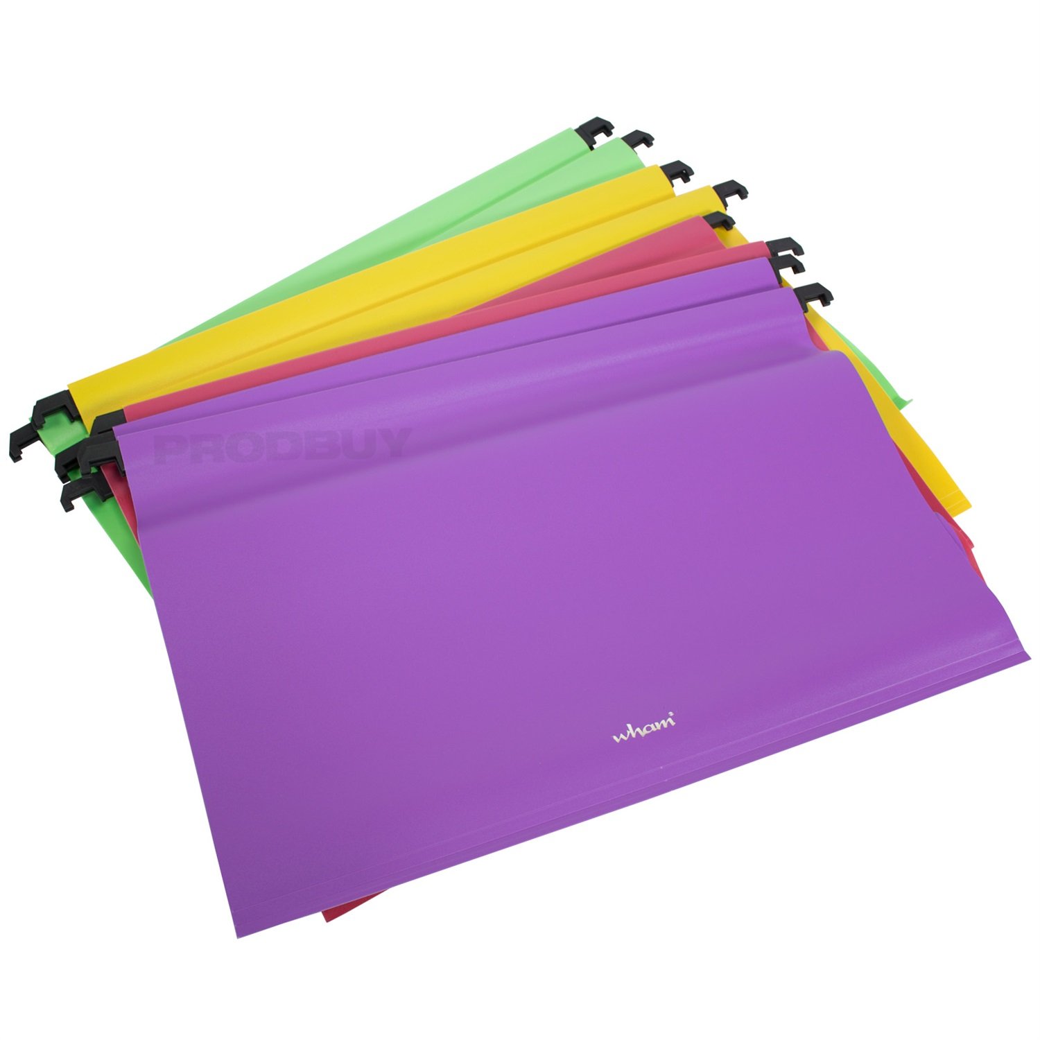Set of 16 Foolscap Assorted Polypropylene Suspension Files