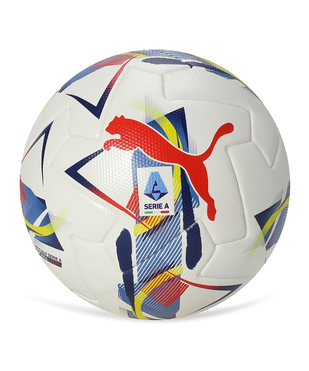PUMA |Orbita Serie A Football (FIFA® Quality Pro) | White-Multicolor | 5