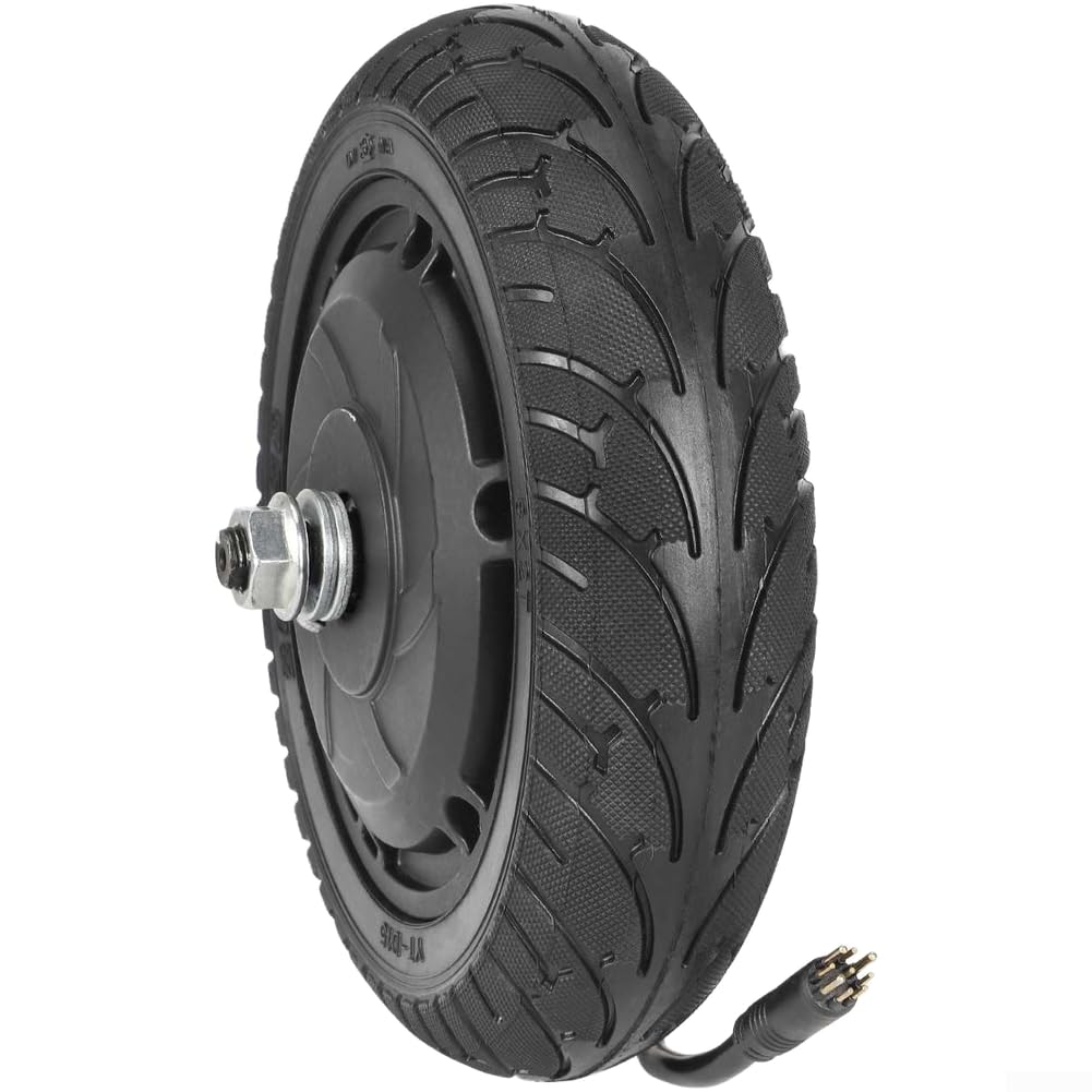 Roue de moteur de scooter électrique 36 V 350 W avec pneu de 21,6 cm, moyeu en alliage d'aluminium pour moyeu arrière de rechange Kugoo S1