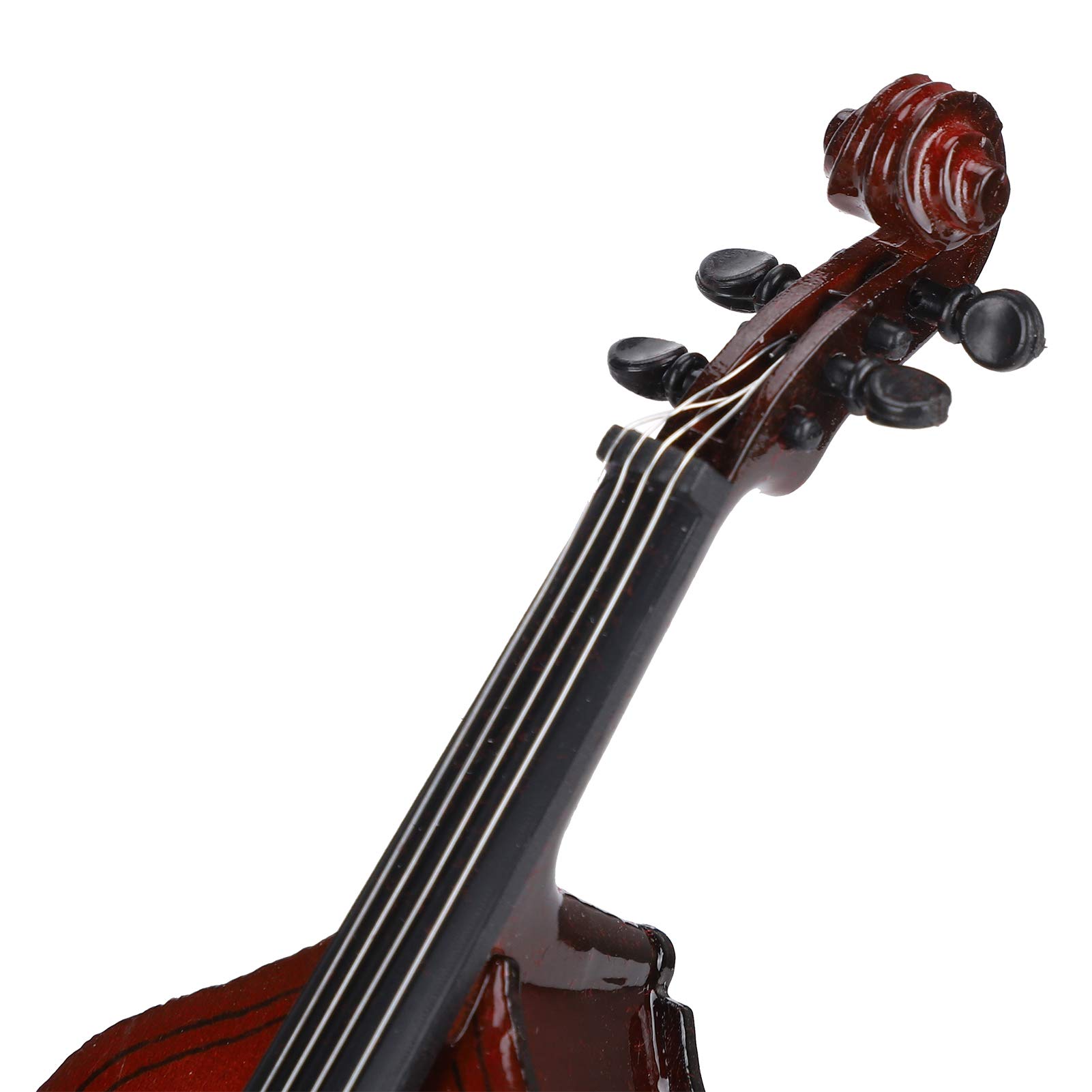 Mini Ornamento per Contrabbasso da 14,5 Cm, Decorativo per Modello di Strumento Musicale