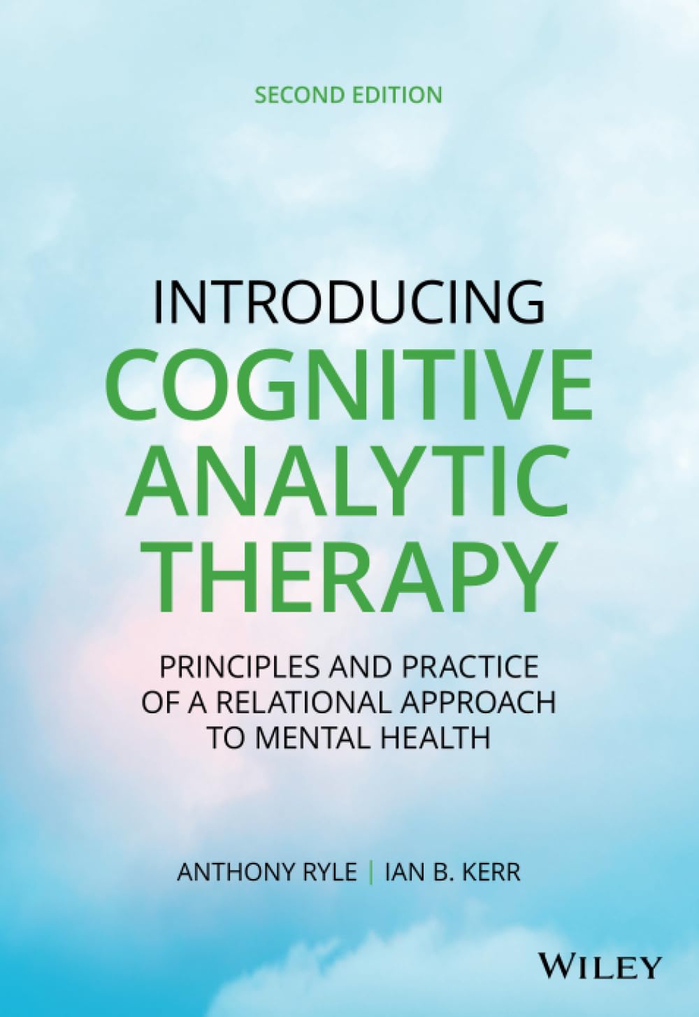 Introducing Cognitive Analytic Therapy by Anthony Ryle PAPERBACK 9780470972434