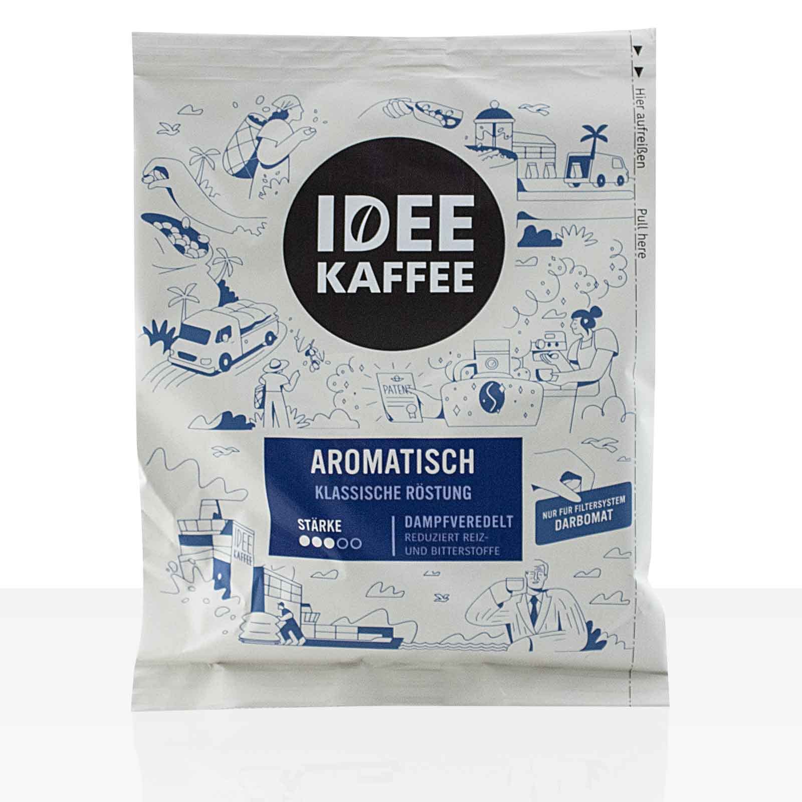 Darboven Idee Kaffee Classic Pouch Kanne - 50 x 60g Filterkaffee im Filterbeutel