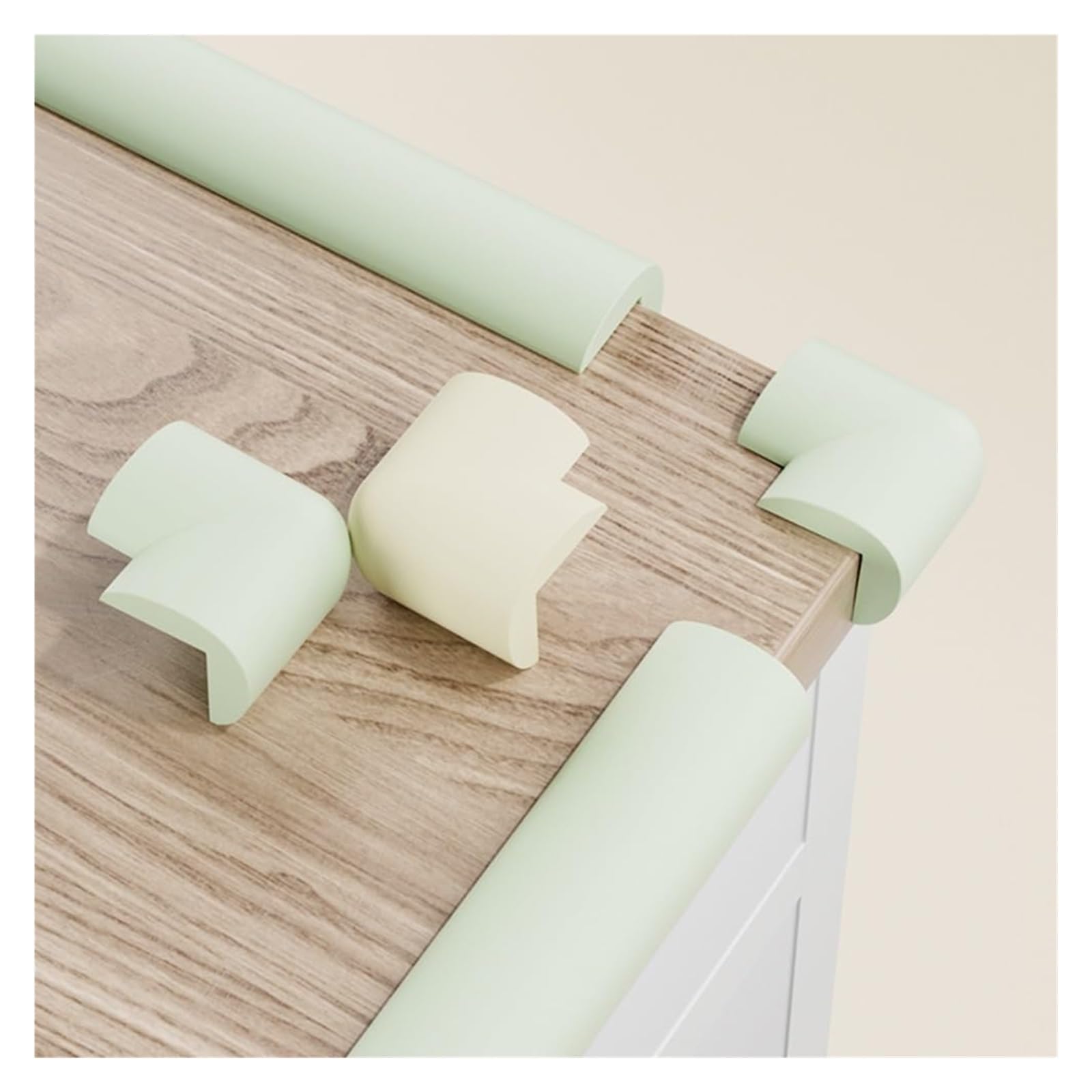 Protector de Esquinas para Bebé Tiras De Seguridad De Espuma, Protector De Esquinas Y Bordes, Tira Anticolisión Autoadhesiva For Mesa De Vidrio, Muebles, Chimenea, Protectores De Esquinas For Niños (