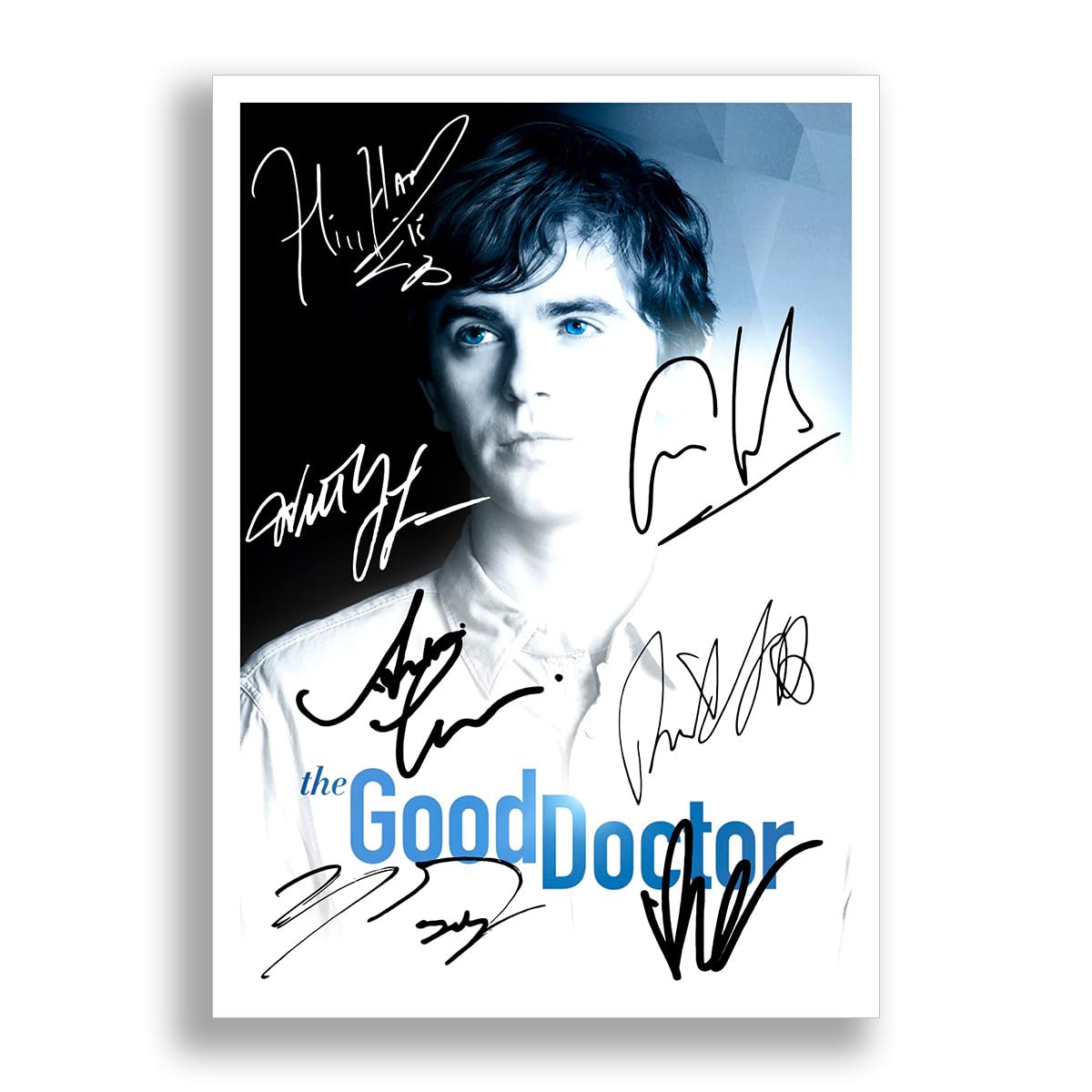 Mounted Gifts A4 Poster Only The Good Doctor Cast Signed Autograph Autographed A4 Poster Photo Print Picture Tv Show Series Season Framed Dvd Boxset Memorabilia Gift Dr (A4 Poster Only)