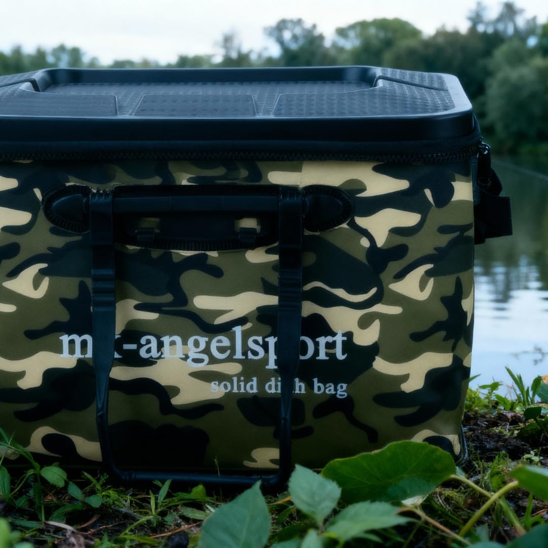 Angelbox Angelkoffer XXL wasserdicht Solid Dish Bag Solid Food Angeltasche MK-Angelsporttasche