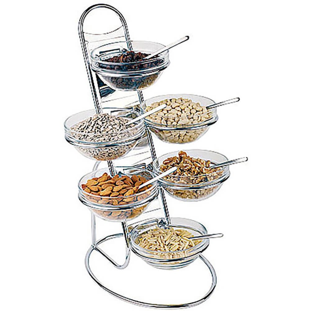 Échelle de buffet APS Paderno 4 étages pour table de réception