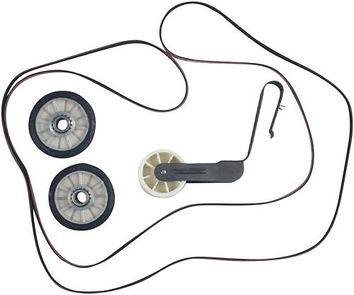 After Market Parts Kit de correa de secadora, correa de distribución, compatible con Maytag MEDC200XW1, Roper REX3514PQ0, WED5100VQ1, WGD6400SB1