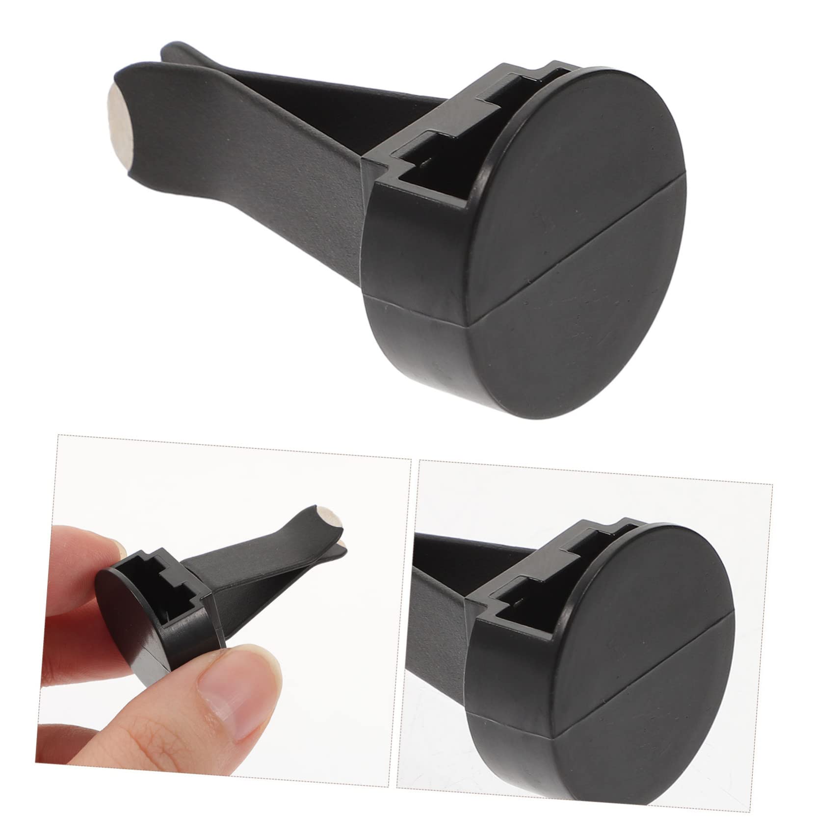 Clip Facile Installazione in Metallo e Plastico 100 Pezzi per Bocchette di Ventilazione Auto per Diffusore Deodorante e Decorazione Auto