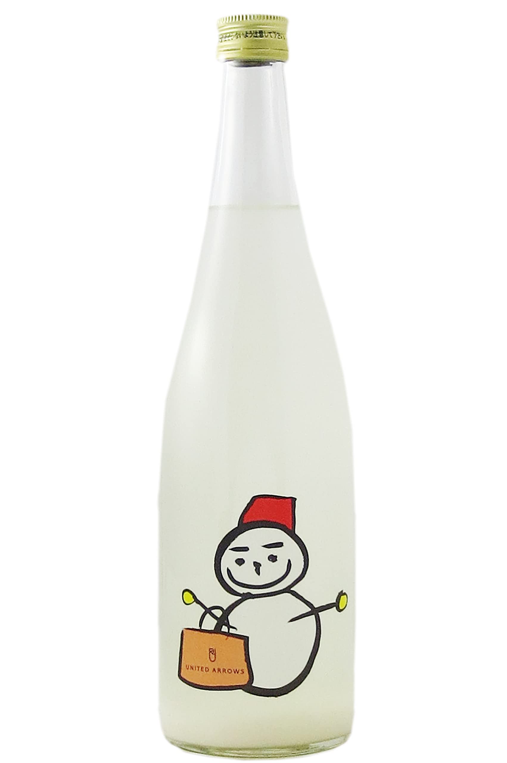 Amazon.co.jp: 仙禽 UA雪だるま しぼりたて活性にごり酒 720ml : 食品