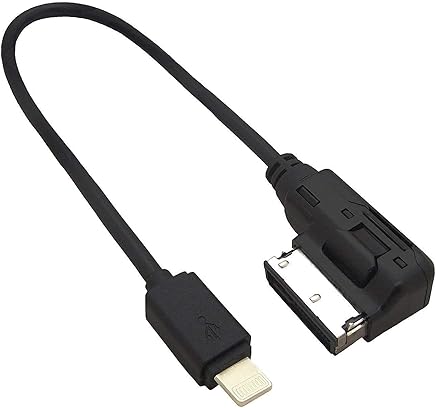 Eidoct - Cable Cargador de Interfaz de m?sica para Coche Compatible con iPhone x MAX XS 8 7 7Plus para Audi A3/A4/A5/A6/A8/S4/S6/S8/Q5/Q7/R8/TT Eidoct - Cable Cargador de Interfaz de m?sica para Coche Compatible con iPhone x MAX XS 8 7 7Plus para Audi A3/A4/A5/A6/A8/S4/S6/S8/Q5/Q7/R8/TT