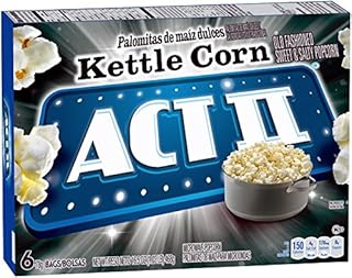 Act II Kettle Korn Popcorn, 6-2.75 oz bags