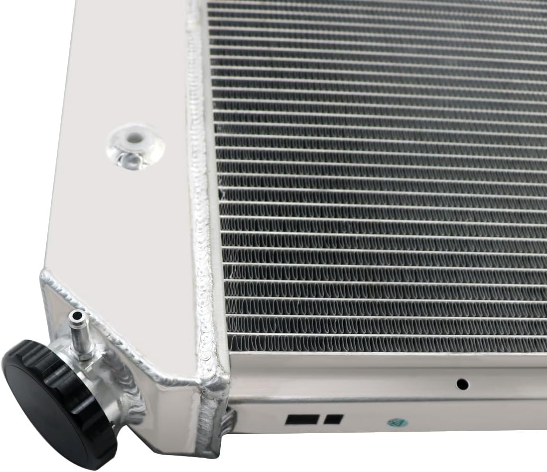 ALLOYWORKS 3 Row Full Aluminum Radiator for 1968-1974 Chevy Camaro/Pontiac Firebird / 1980-1987 Buick Regal