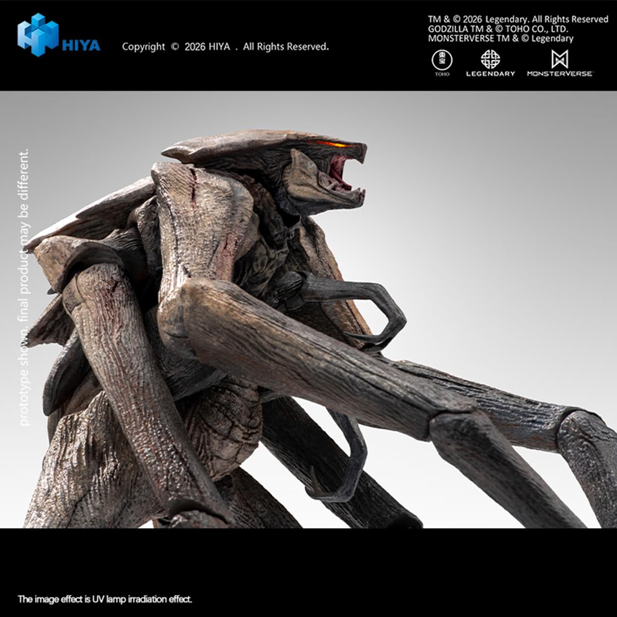 HIPLAY HIYA Seria Exquisite Basic Godzila: King of the Monsters 2019 MUTO (EBG0246) Figurka akcji 15 cm