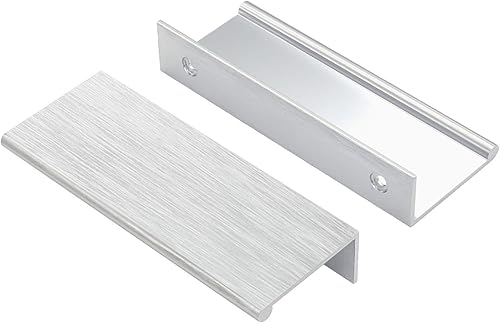 Miniatura 1 de Peaha LS7030SNB76 - Paquete de 10 tiradores de níquel cepillado de 3 pulgadas, manijas de gabinete para puerta de armario, níquel cepillado de 2.992