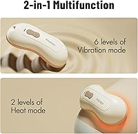 Vista 3 de Phanpy Masajeador de lactancia, masajeador de senos para lactancia materna, esenciales para la lactancia materna, múltiples modos 2 en 1