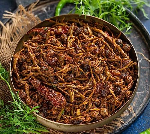 Image of Jainji Rajasthani Ker /Kair (500 GM) | Dry Vegetable | Kair Sangari | Sukha Saag /Sabji | Authentic, Pure & Natural