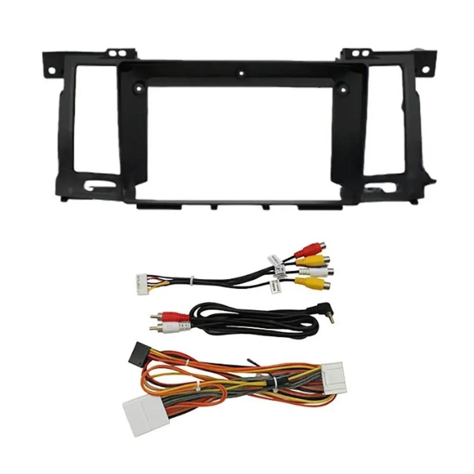 Générique Cadre de façade d'autoradio 9 "pour Nissan pour Patrol 2012-2018 2DIN Kit De Tableau De Bord Android De Voiture-Cadre 4x4 Panneau D’autoradio | Frame Cable