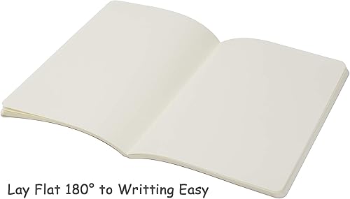 Miniatura 4 de TWONE Paquete de 3 cuadernos de viaje para viajeros o escuela, tapa blanda marrón kraft, 5.5 x 8.25 pulgadas, 96 páginas en blanco con 48 hojas