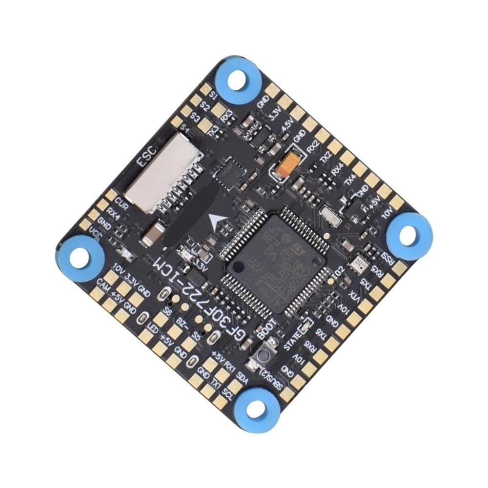 GF30F722-ICM F7 Controllore di Volo Doppio BEC 5V 10V OSD HD 3-8S Ingresso 30X30mm for RC FPV Freestyle HD Droni Parti FAI DA TE