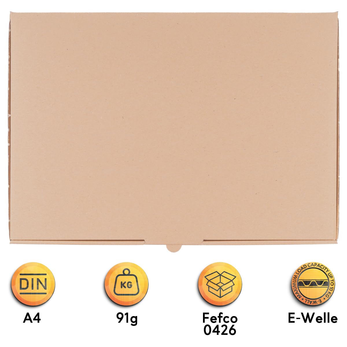 verpacking 300 cartons extra-plats 320 x 225 x 50 mm brun MB-4 [taille et couleur au choix] boîtes d'expédition boîte pliante carton pliant Lettre Max envoi postal conforme DHL simple cannelure