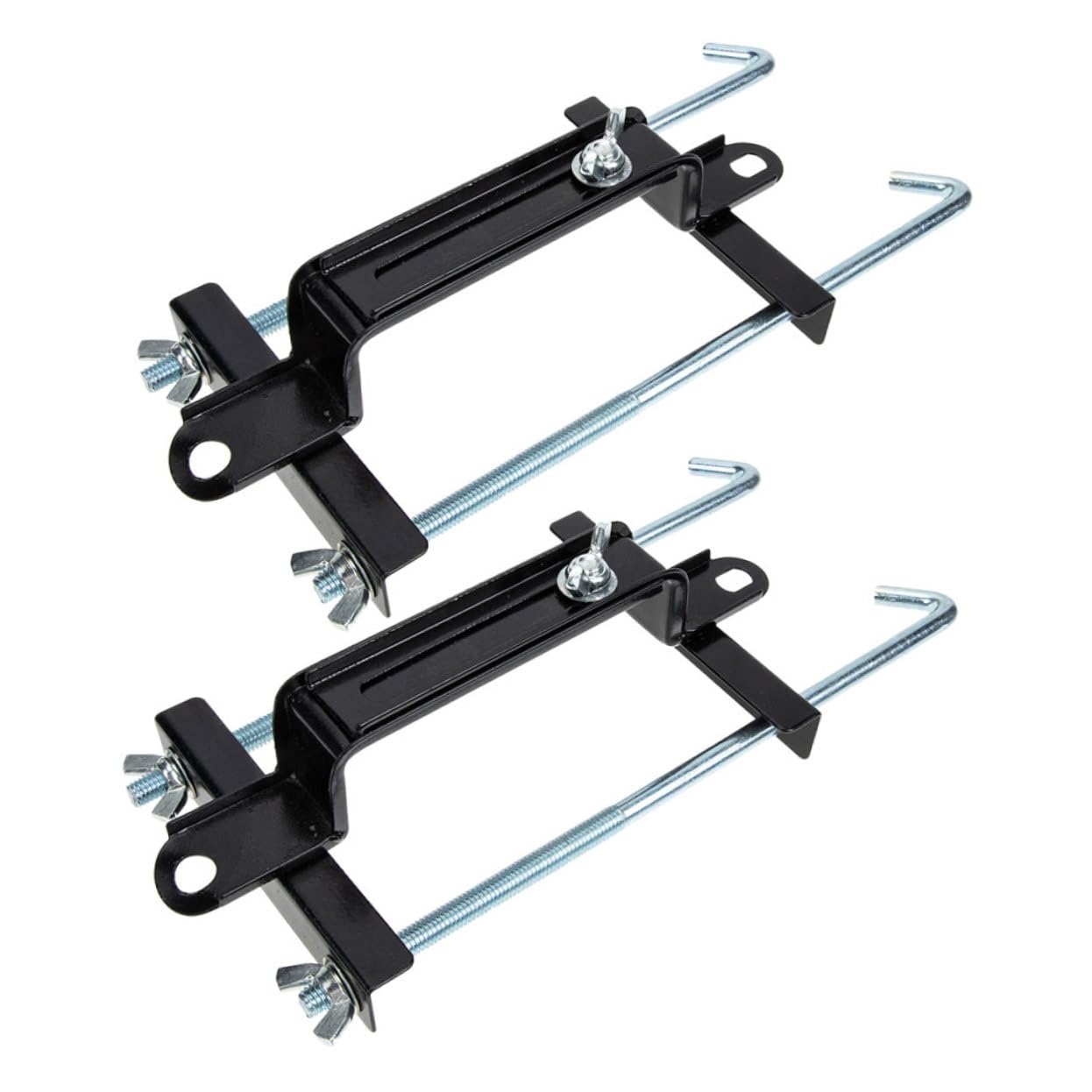 2pièces Support De Batterie Voiture Réglable Support Fixation Batterie Bac à De Voiture Arrimage Pour Automobile