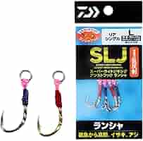 アシストフックLサイズ　ワッペン君確認用 Amazon | ダイワ(DAIWA) SLJ(スーパーライトジギング) アシスト