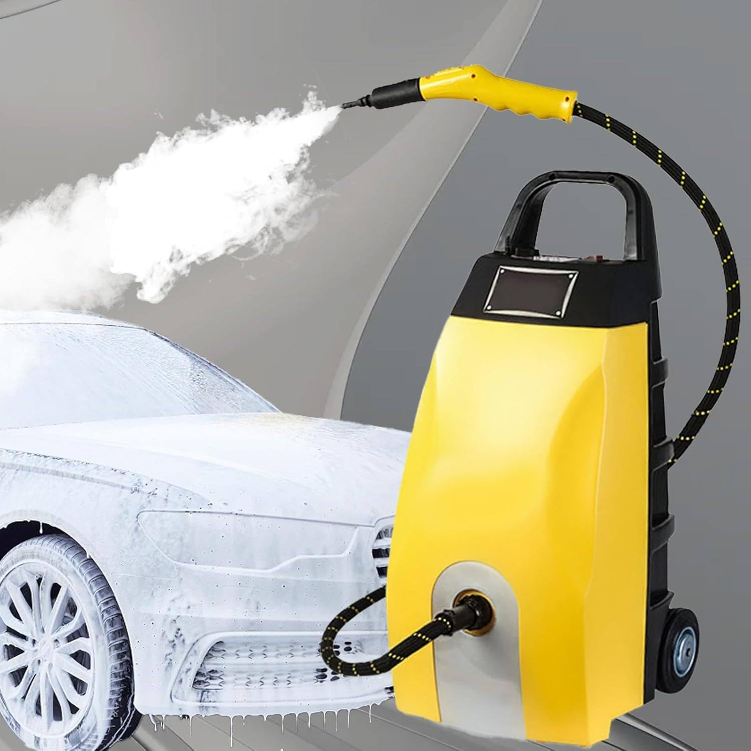 High-Temp Steam Cleaner 15S Heat-Up 3 5L Tank 2500W Steamer for Cleaning Portable Steamer for Cleaning With 6