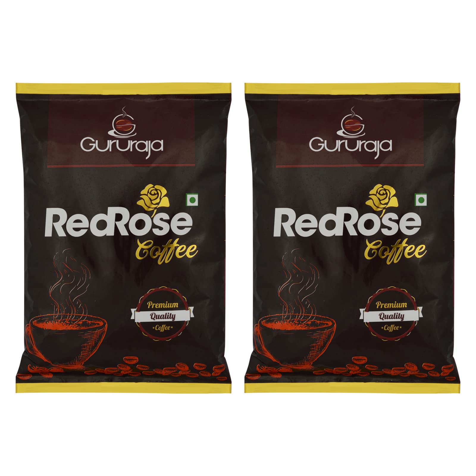 Gururaja Red Rose South Indian Filter Coffee with Blend of 80% Coffee and 20% Chicory, High in Aroma and Flavor with Arabica Beans (Plantation Beans), 250g (pack of 2)… (B08DY7BSCY) Amazon Price History, Amazon Price Tracker