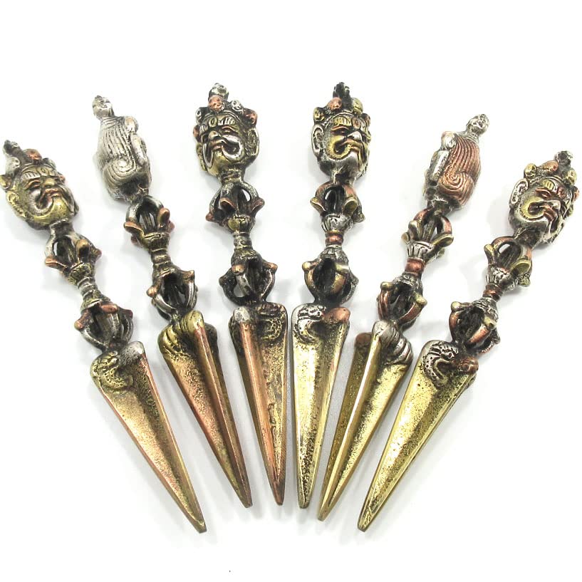 Amazon｜密教法具 独鈷杵 プルパ ブルパ 長さ約17cm 五鈷杵