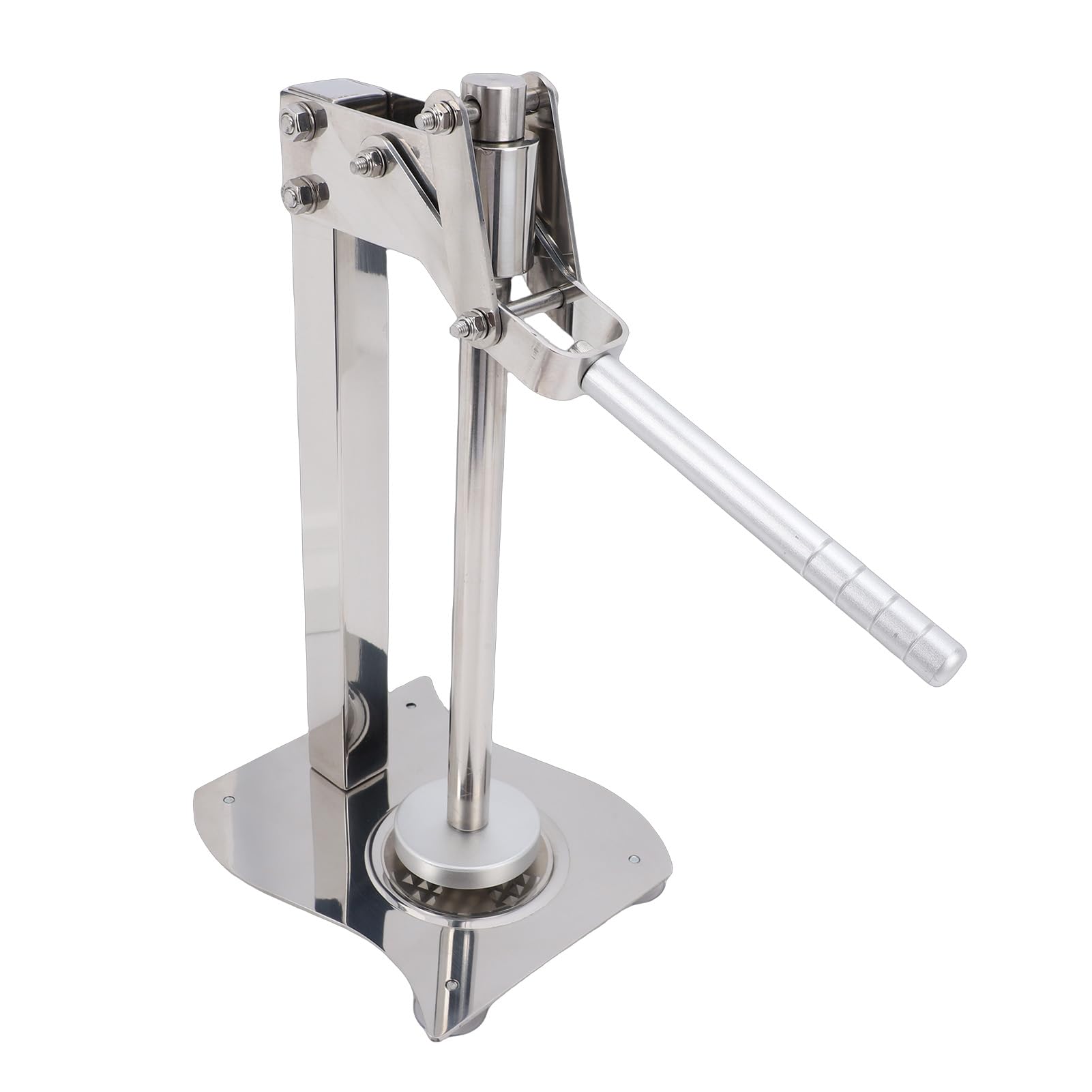 Exprimidor Manual de Acero Inoxidable 304, Extractor de Cítricos, Prensador de Limón con Mango Antideslizante para Cocina