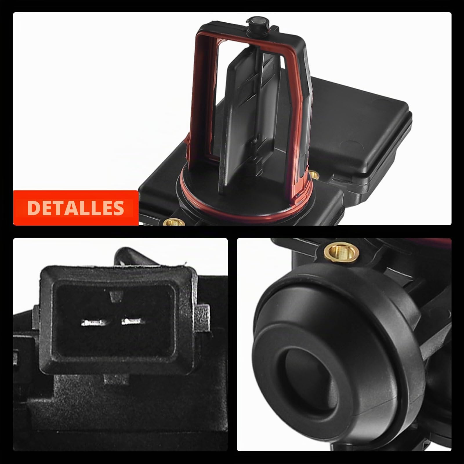 Frankberg Válvula de control de aire, admisión de aire 11617544805 | Compatible con: Serie 3 E46, X5 E53, Serie 3 Coupé E46, Serie 3 Convertible E46, Serie 7 E65 E66 E67, Serie 5 E39