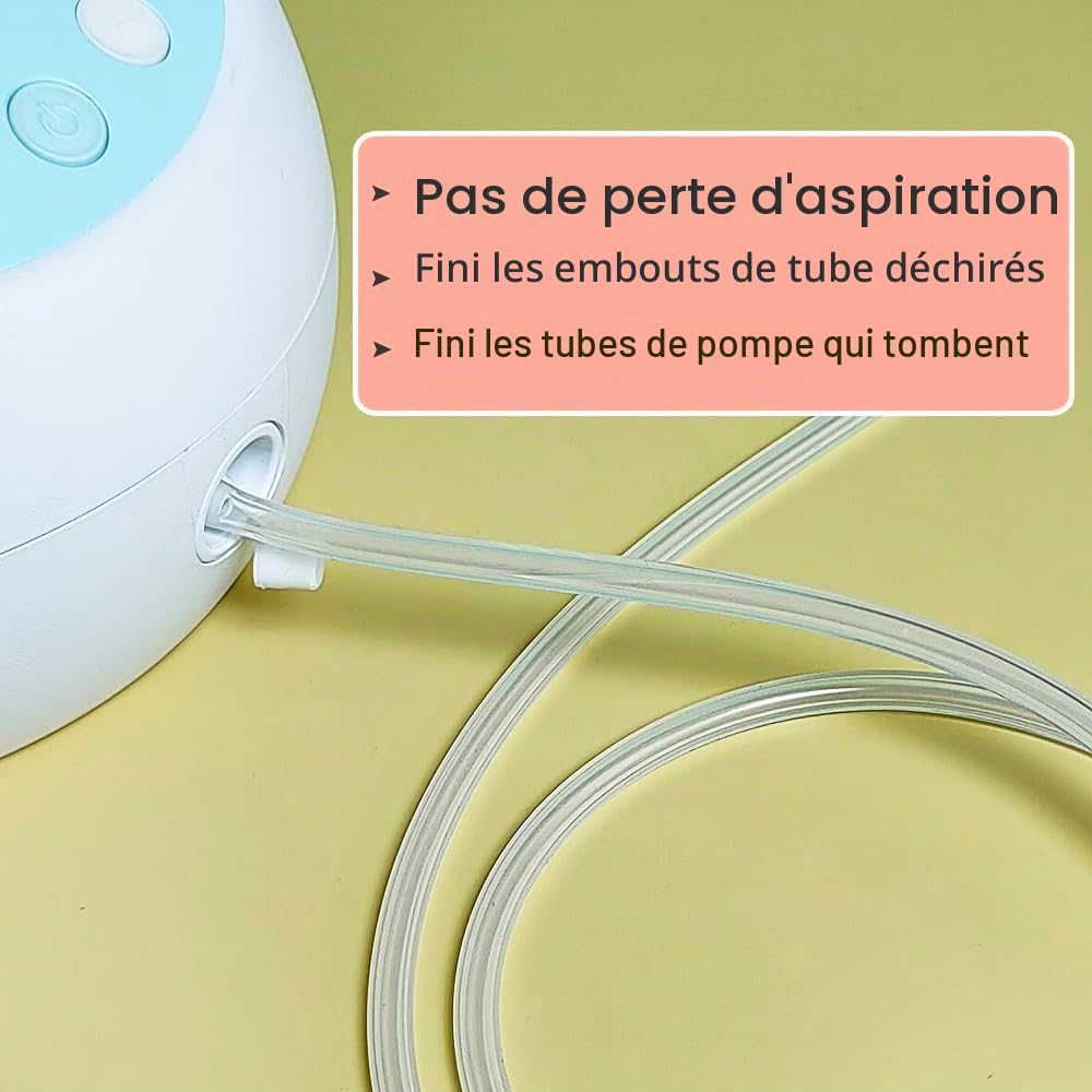 PumpMom-us Pièces de tire-lait pour Spectra, remplacement des valves à bec de canard, tubes et membrane de protection contre le reflux pour tire-lait Spectra S1 S2 9 Plus