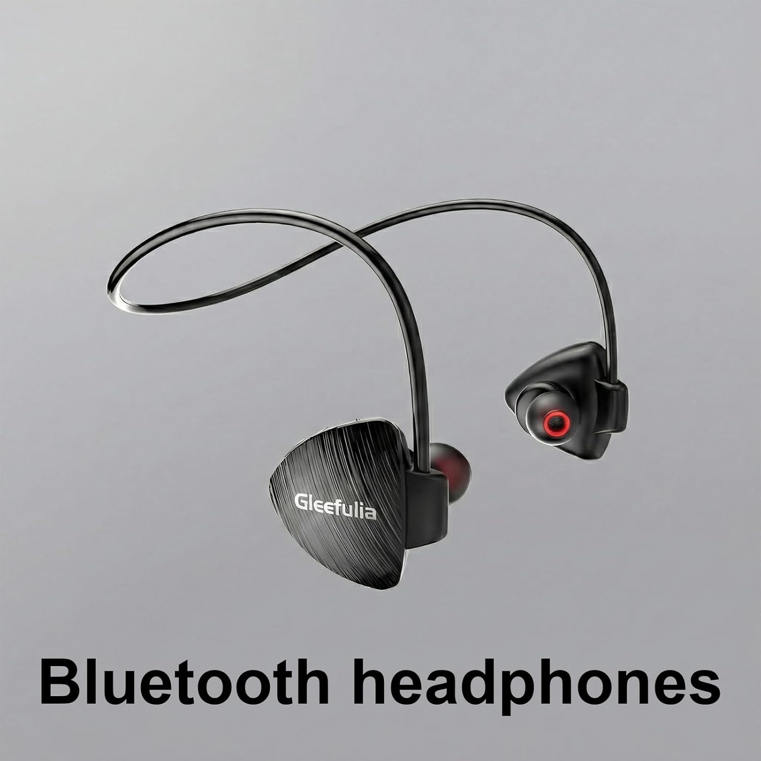 Earbud Headphones with Mic, Black, Hands-Free Calls, Never Hurt. Never Fall Out.