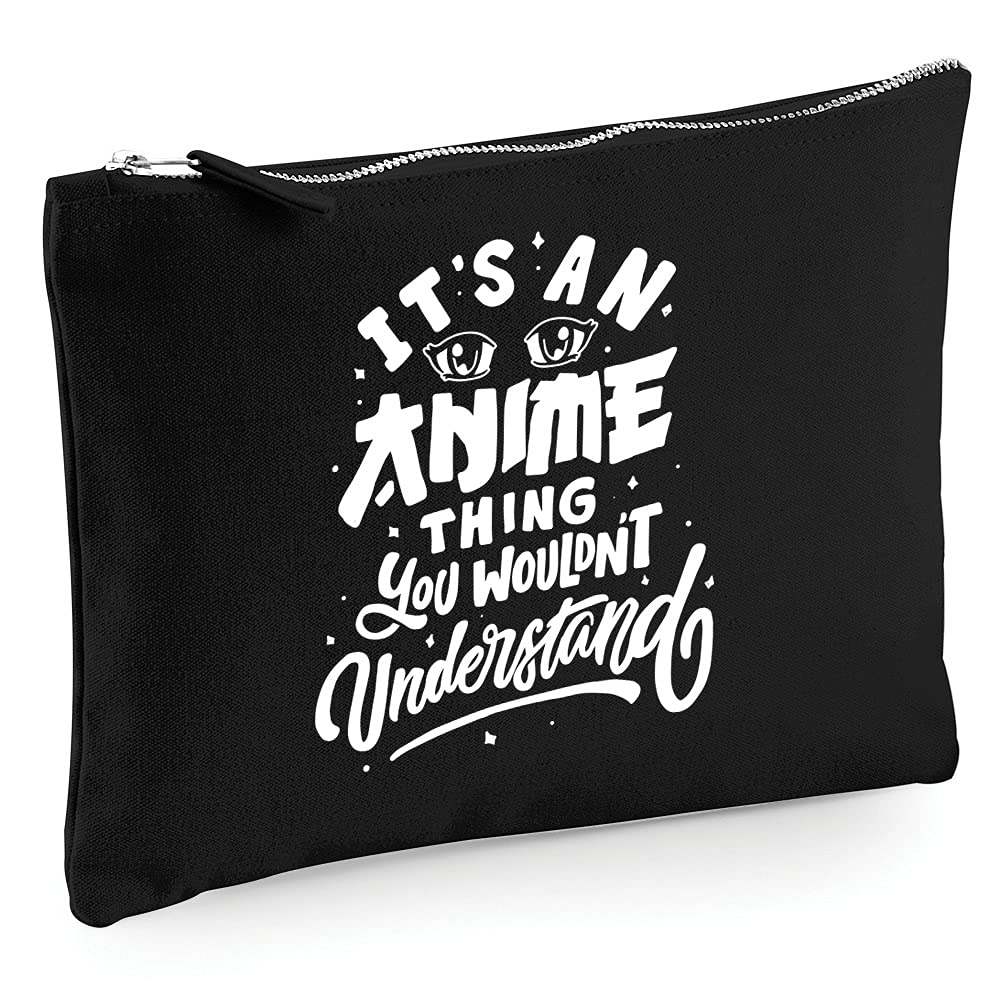 Borsa Tela In Cotone "It's An Anime Thing" – Tote Bag Sarcastica Per Otaku, Regalo Divertente, Nero