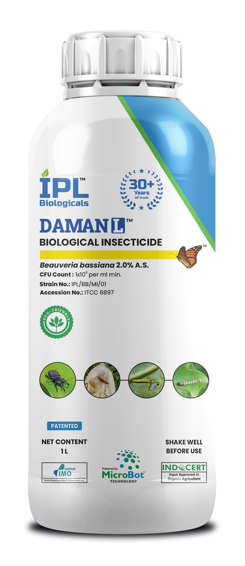 Daman ipl (Beauveria bassiana 2.0% A.S) Liquid Biological product, IPL Biological Ltd -1LTR PACK (B0CK848PC6) Amazon Price History, Amazon Price Tracker