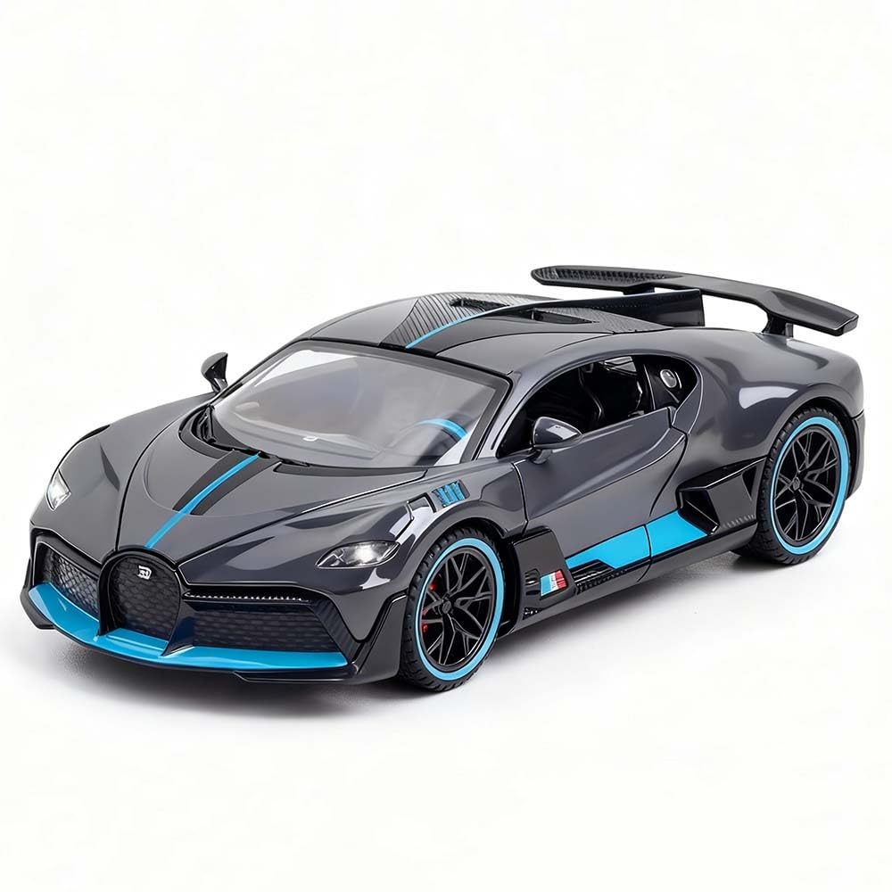 TGRCM-CZ 1/32 Scale Bugatti Divo Car Model Toy Car, Pull Back Vehicles Toy Car for Toddlers Kids Boys Girls Gift