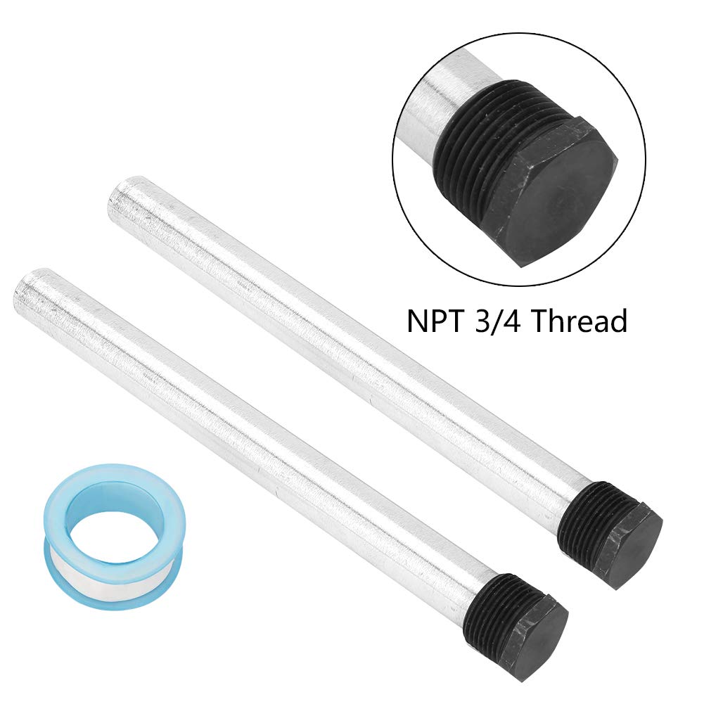 Chauffe-Eau Magnésium, Anode Chauffe-Eau Anode Tige Anode Chauffe-Eau, Protection Anti-Corrosion, Protection Chauffe-Eau, pour évaporimètre pour Chaudière à Eau