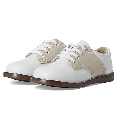 FootMates Cheer 3 (Infant/Toddler/Little Kid) Kids Shoes White/Ecru