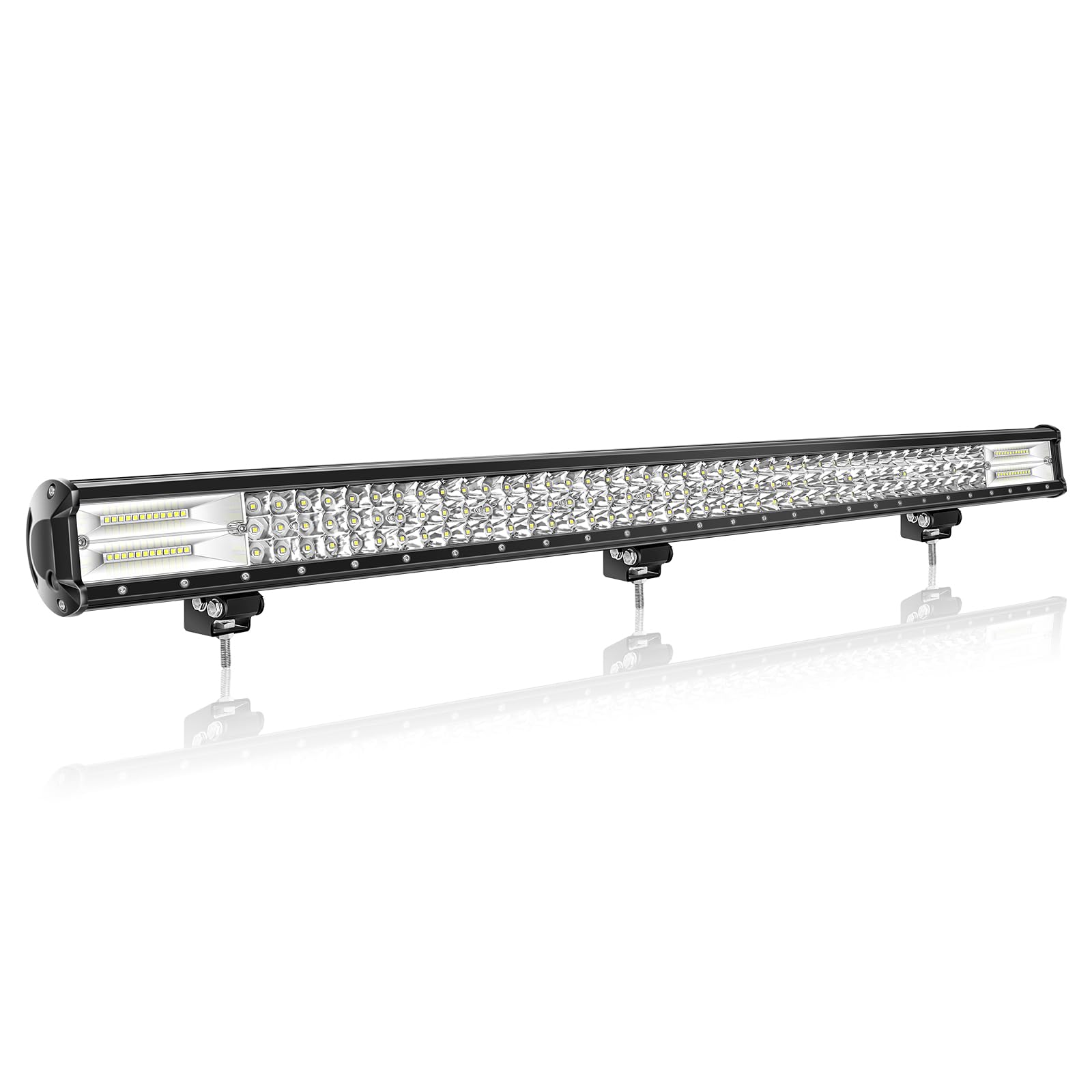 Willpower 15 Inch 216W Led Light Bar Spot Flood Combo Beam Led Bar 12V 24V Fog Work Lamps Driving Lights for 4x4 Offroad Truck Tractor Boat Car ATV UTV SUV — view 15