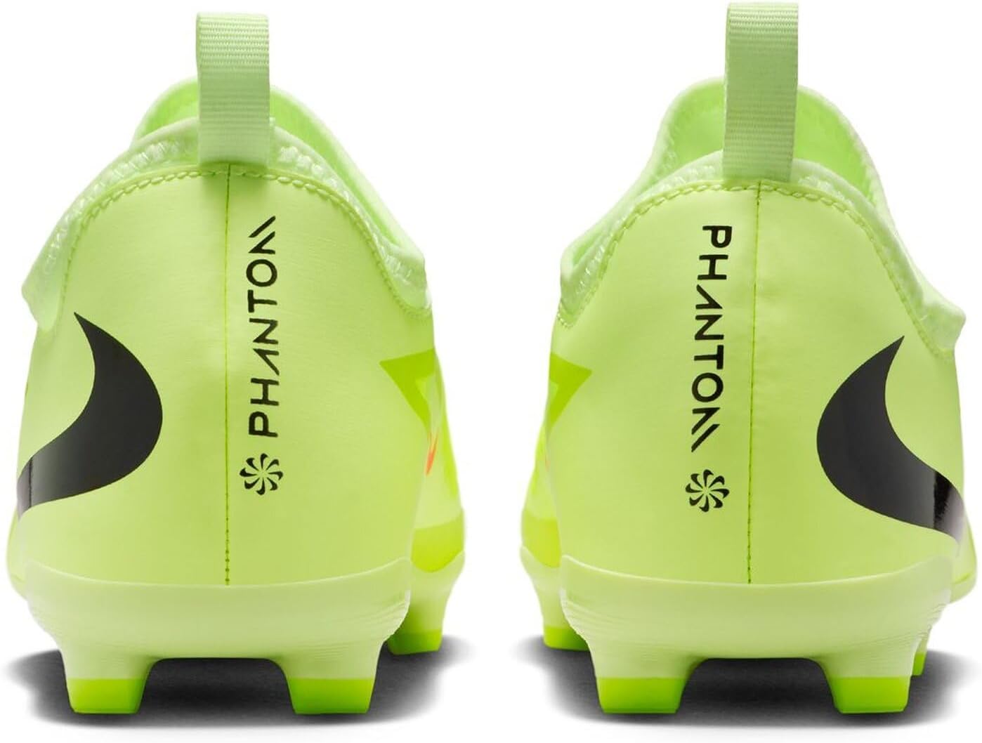 Nike Jr. Phantom 6 Low Academy Big Kids' Multi-Ground Soccer Cleats (Hyper Crimson/Limelight/Black)