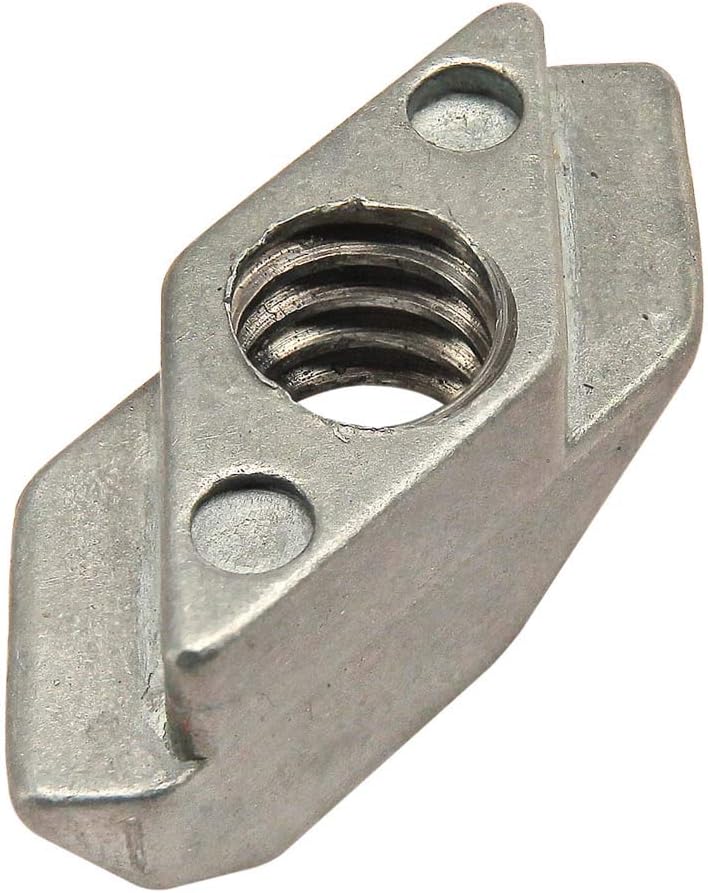 14161, 15 40 Series 1/4-20 Economy Drop in T-Nut Zinc (25 Pack)