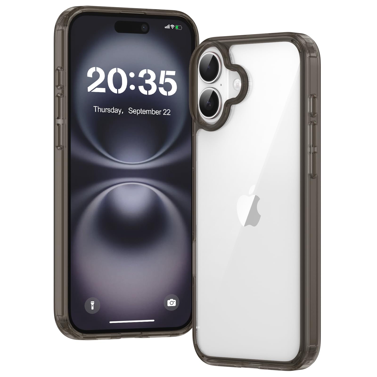 Clear Case for iPhone 15, Ultra Thin, Shockproof TPU Cover, Anti-Yellowing, Crystal Clear, Phone Case for Apple iPhone 15 - Clear — view 121