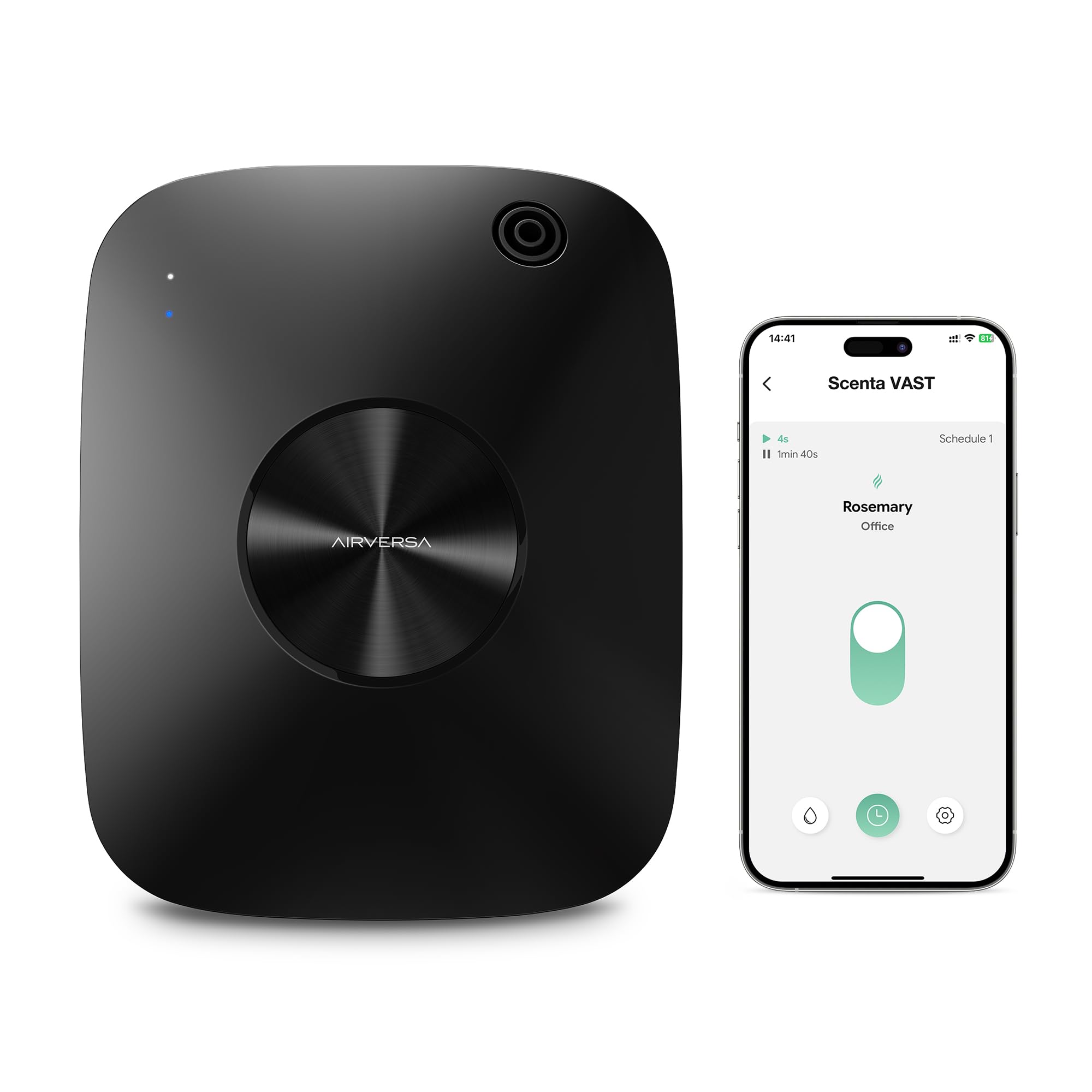 Airversa ANA Smart Waterless Essential Oil Diffuser for Large Room