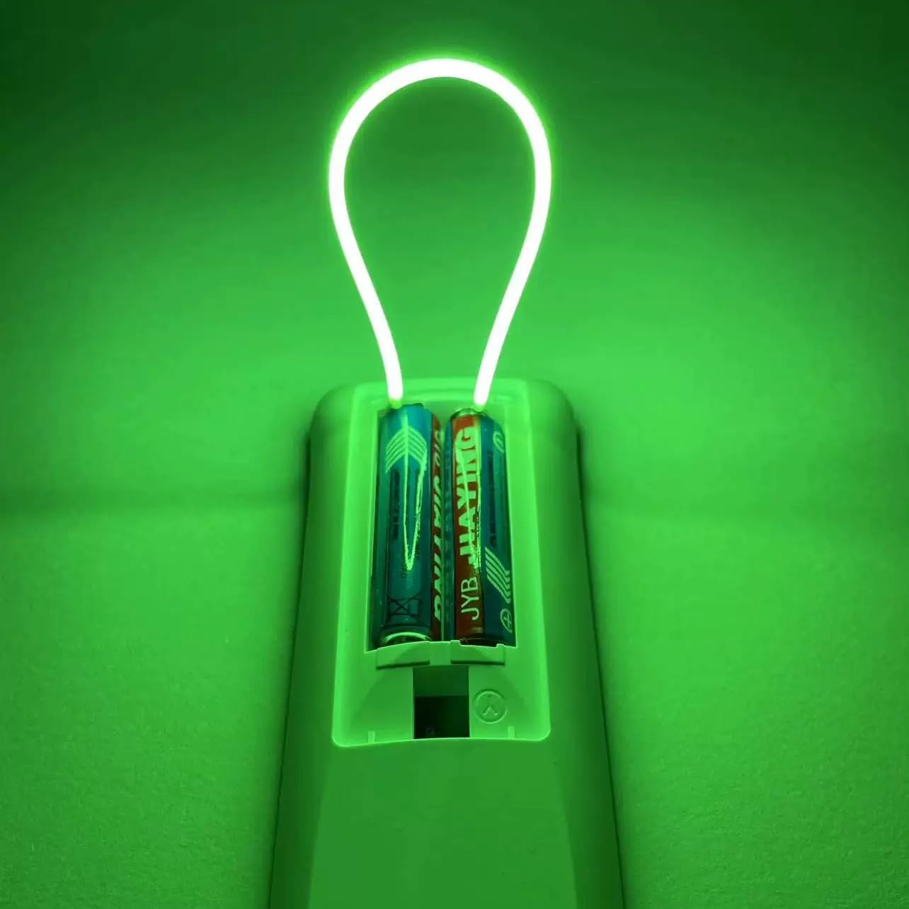 Elastyczny filament LED 3 V, zielony 38 mm-1200 mm 360 świecąca żarówka Edisona złączki diodowe, DIY artystyczne modelowanie lampy (600 mm-3 szt./zielone)