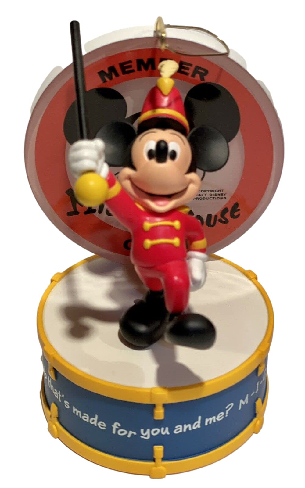 Amazon.com: Hallmark QXD4075 50 Years of Music and Fun Disney's