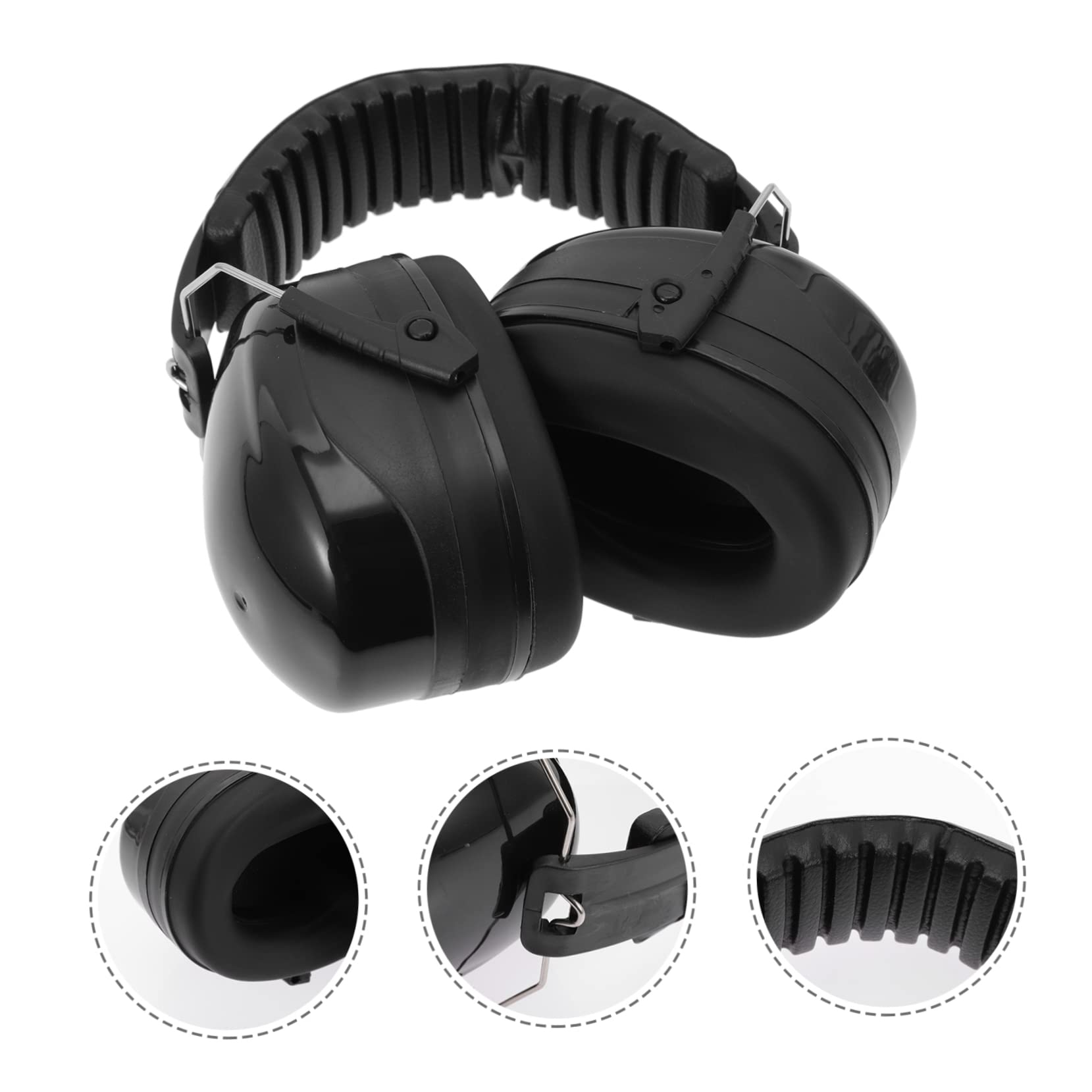 Gehörschutz Headset für Schlagzeuger Geräuschdämpfend Mehrschichtige Lärmreduzierung Drehbare Ohrmuscheln für Konzerte