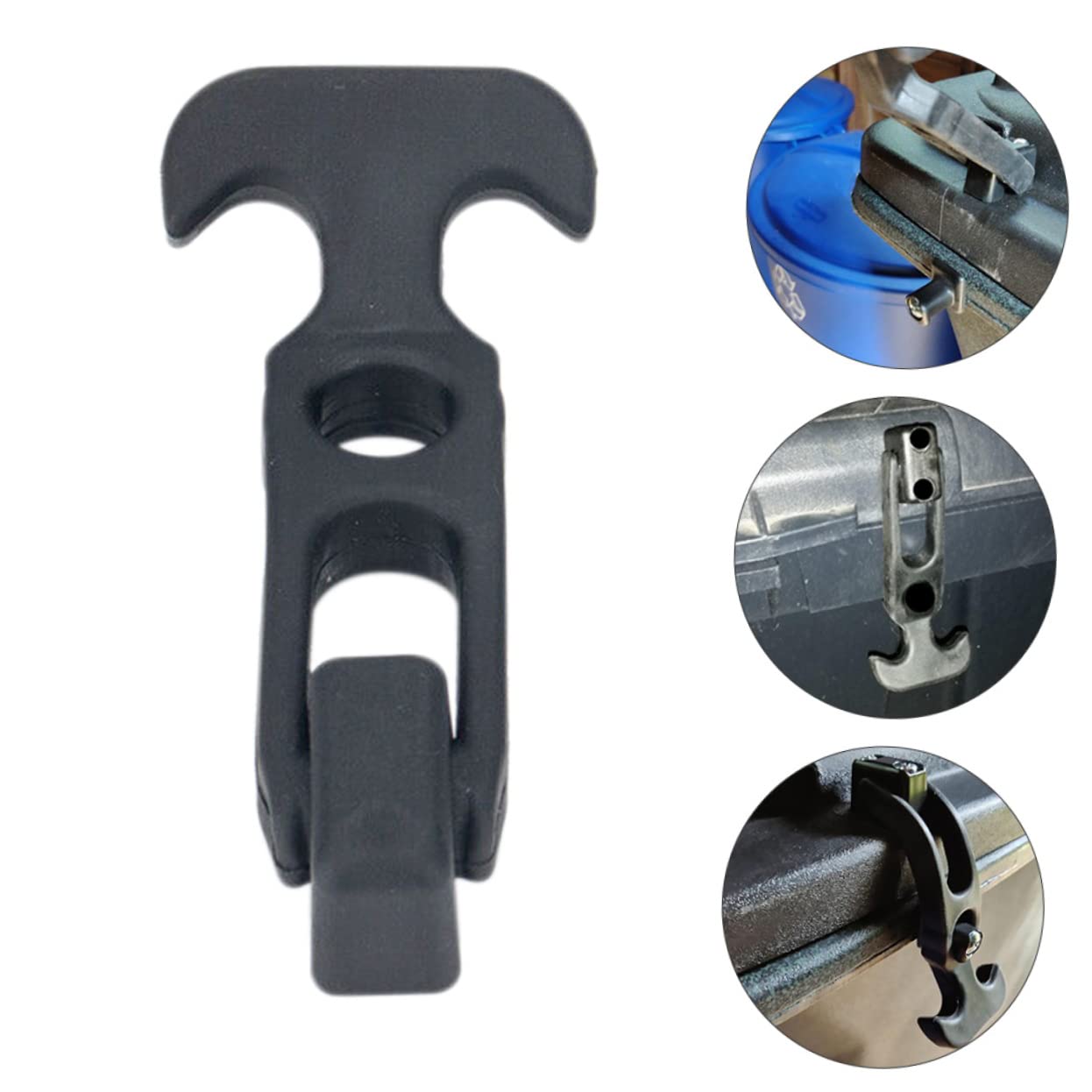 GLEAVI 2 Sets Golf Cart Tool Box Latches T-Handle Hasp Draw Latches for Golf Car Accessories