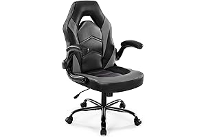 DUMOS Ergonomic Hamall Gaming Chair - Home Office Desk with PU Leather...