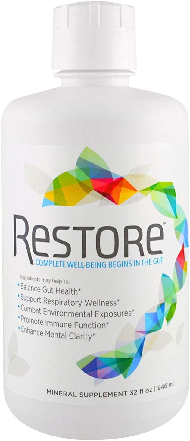 Restore Gut-Brain Health | Dr. Formulated - Probiotic & Enzyme Alternative Liquid – for Digestive Health, Immune Support, Metabolism & Energy Boost | 2-Month Supply