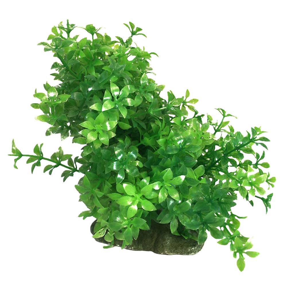 Swell Green Trailing Leaves Artificial Plant - Small Aquarium Décor